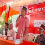 Jaring Aspirasi Warga RW 11, Hamdani Diminta Perjuangkan Pencegahan Banjir di Jalan Puyuh Mas